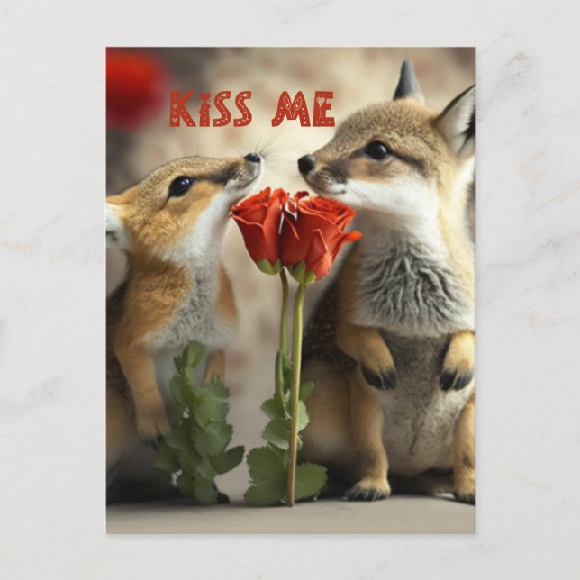 Be my Valentine      Card (Front)