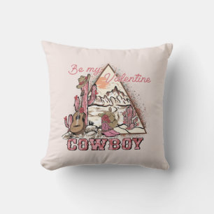 Be My Valentine Cowboy Cushion