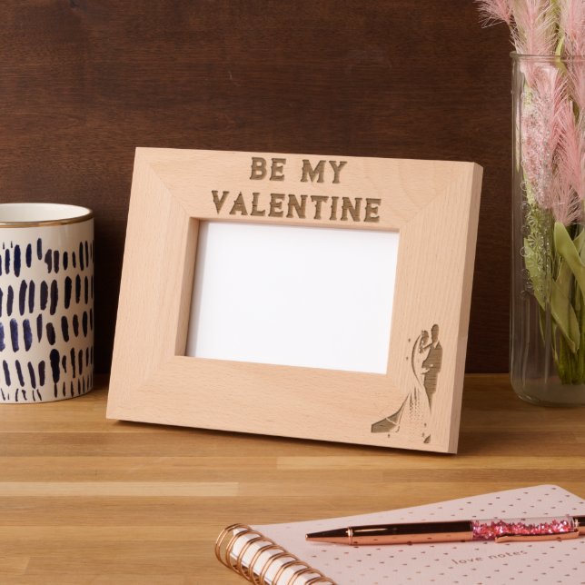 BE MY VALENTINE ETCHED FRAMES (Left)