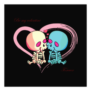 Be my Valentine Forever for Valentines Day. Photo Print