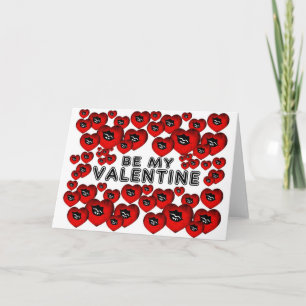 Be My Valentine Holiday Card