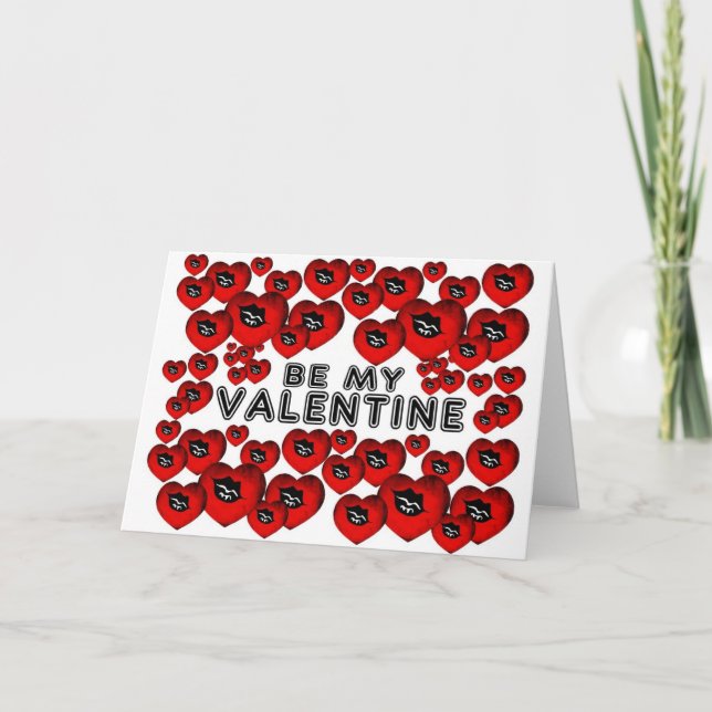 Be My Valentine Holiday Card (Front)