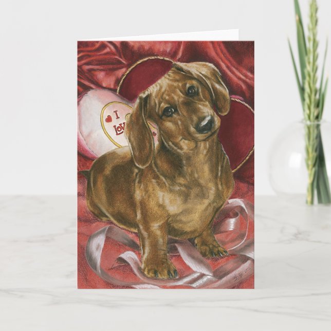 Be My Valentine Holiday Card (Front)