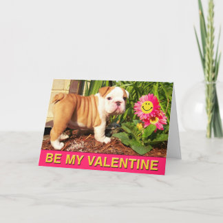 Be My Valentine Holiday Card