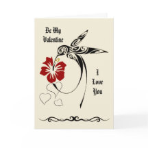 Be My Valentine - I Love You - Hummingbird