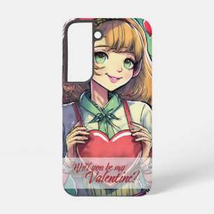 Be My Valentine in Manga Style 33419 Samsung Galaxy Case