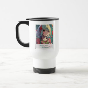 Be My Valentine in Manga Style 33420 Travel Mug