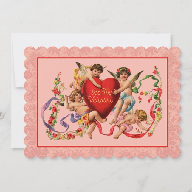 Be My Valentine Invitation (Front)