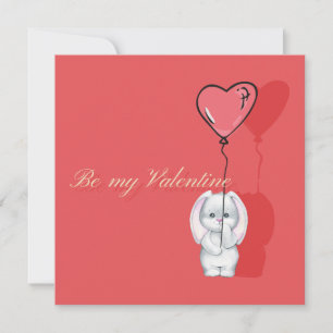 Be My Valentine  Invitation