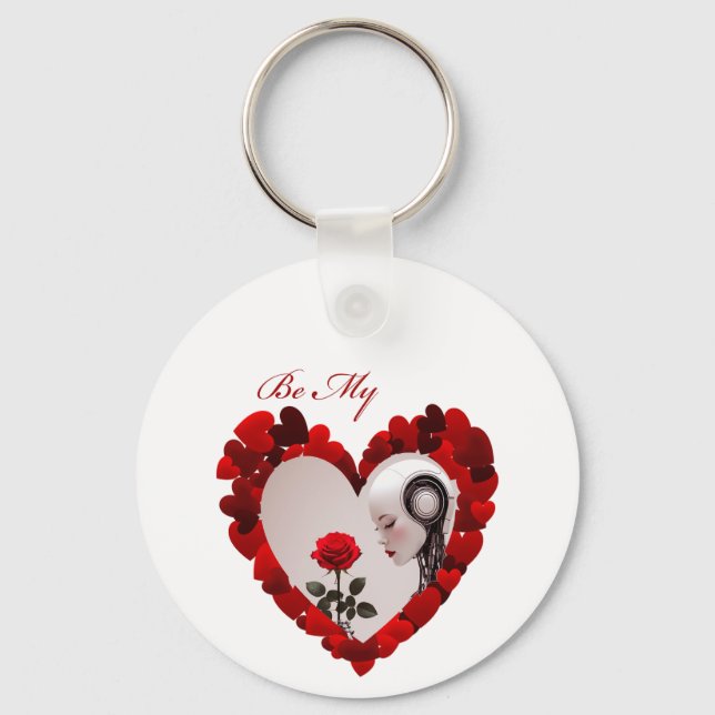 Be My Valentine ❤️ Key Ring (Front)
