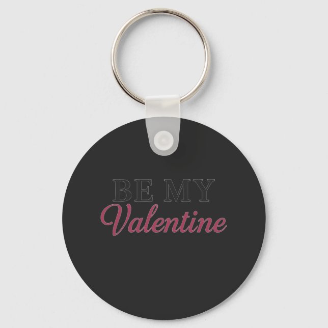 BE MY VALENTINE KEY RING (Front)