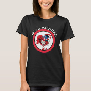 Be My Valentine Mad Hatter Matching Valentine Hear T-Shirt