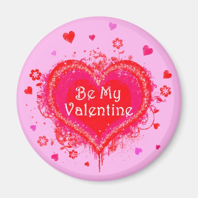 Be My Valentine Magnet (Front)