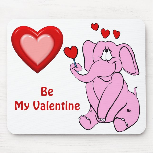 Be My Valentine Mousepad (Front)