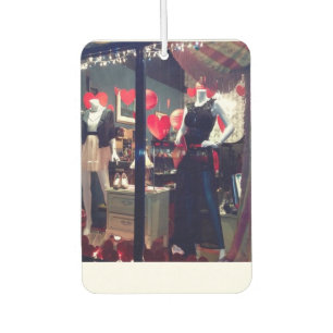 Be My Valentine New York City Boutique Window NYC Car Air Freshener