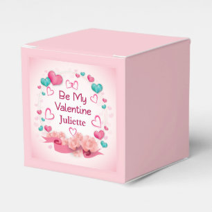Be My Valentine Personalised Favour Box