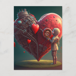 Be my Valentine Postcard
