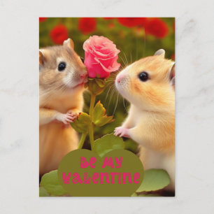 Be my Valentine Postcard