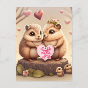Be my Valentine Postcard