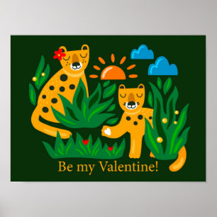 Be my Valentine! Poster
