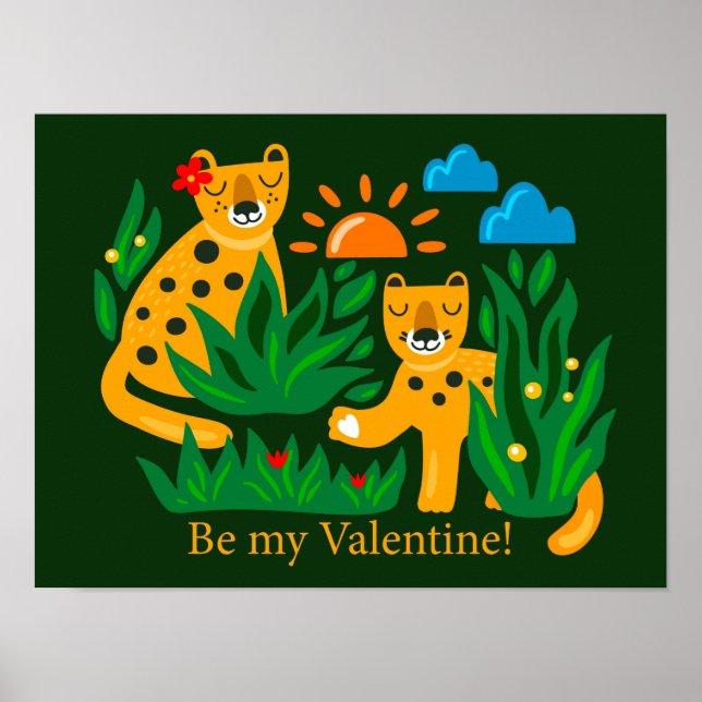 Be my Valentine! Poster (Front)