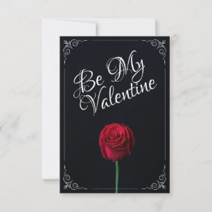 Be My Valentine - Red Rose Dark