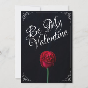 Be My Valentine - Red Rose Dark