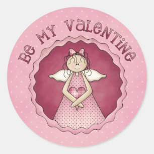 Be My Valentine Stickers