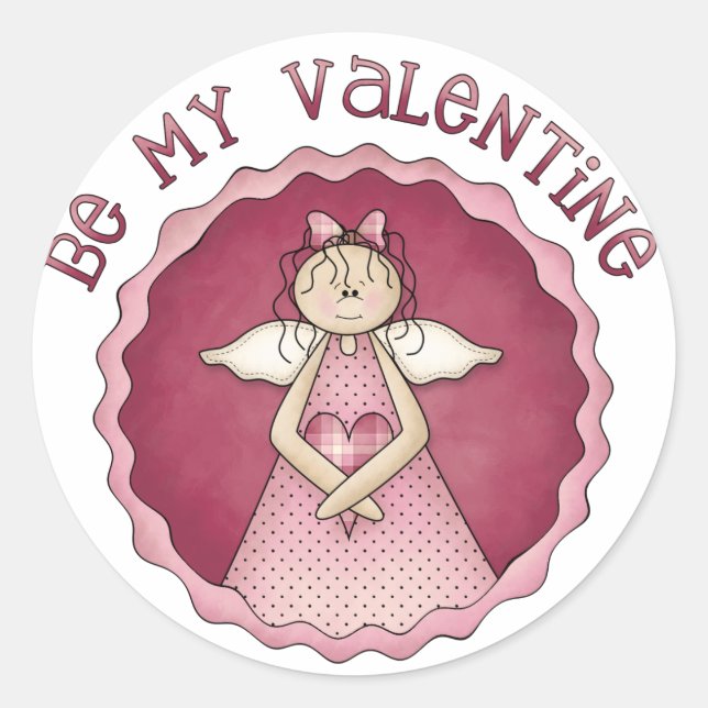 Be My Valentine Stickers (Front)