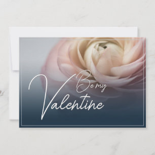 Be My Valentine – With Big Pink Rose