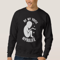 Be My Voice Pro Life Anti-abortion Supporter Premi