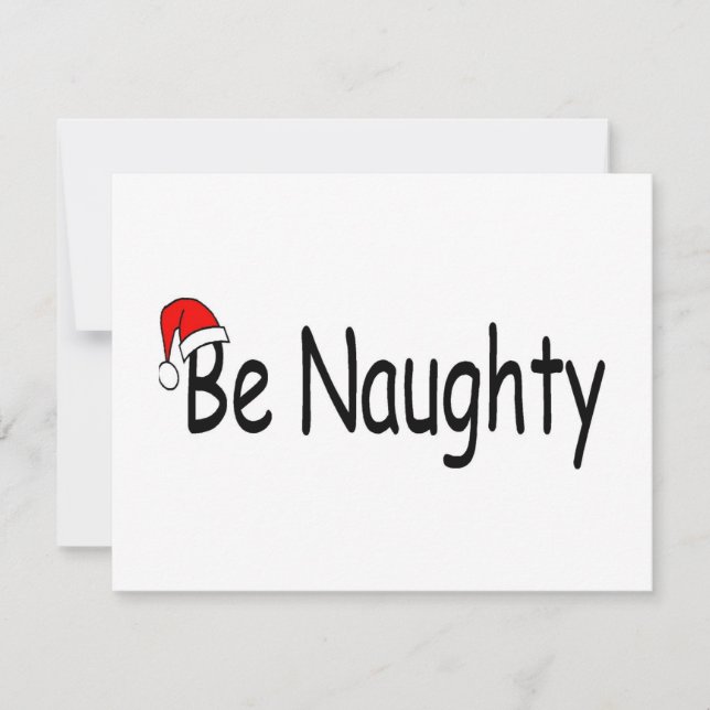 Be Naughty (Front)