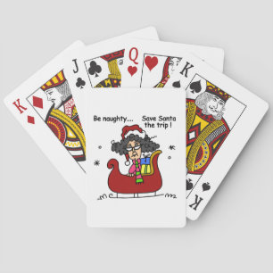 Be Naughty Playing Cards