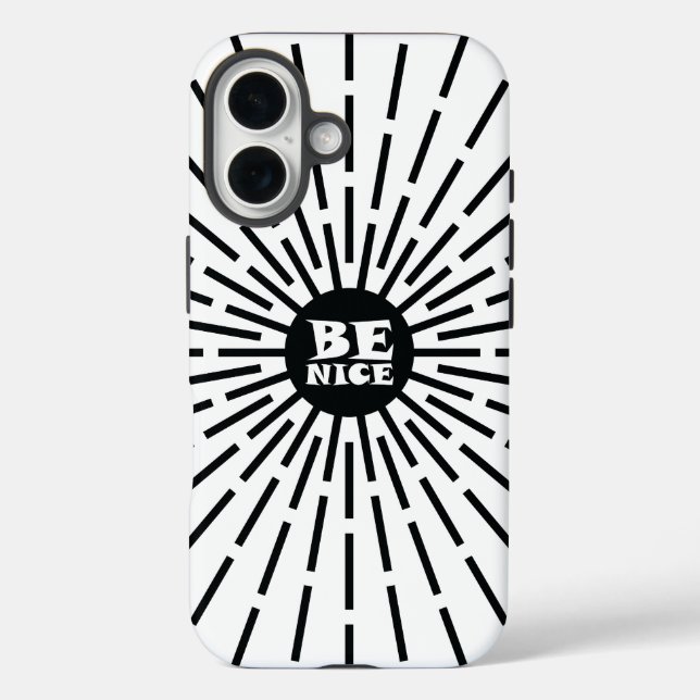 Be Nice Case-Mate iPhone Case (Back)