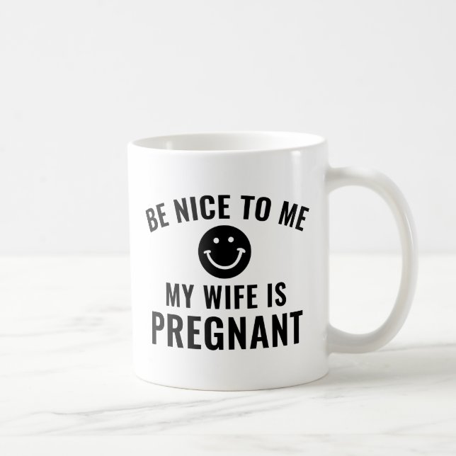 Be Nice To Me Coffee Mug (Right)