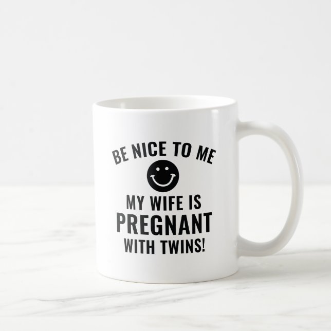 Be Nice To Me Coffee Mug (Right)
