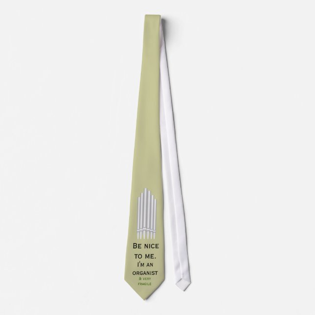 Be nice to me tie (Front)