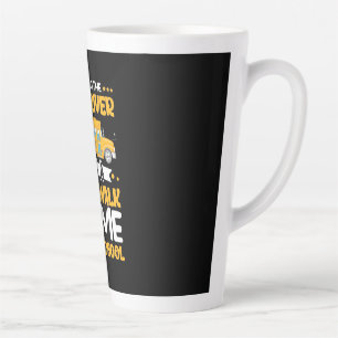 Be Nice To The Bus Driver Latte Mug