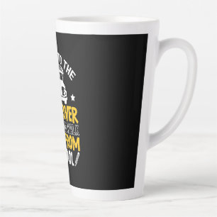Be Nice To The Bus Driver Latte Mug