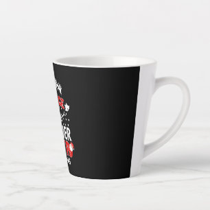 Be Nice To The Cleaner Santa Is Watching T-Shirt Latte Mug