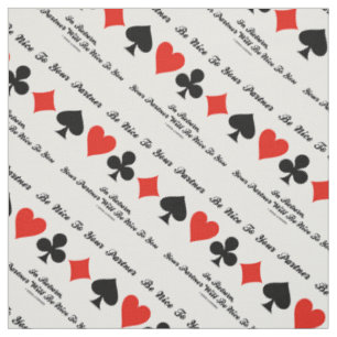 Be Nice To Your Partner In Return Partner Be Nice Fabric