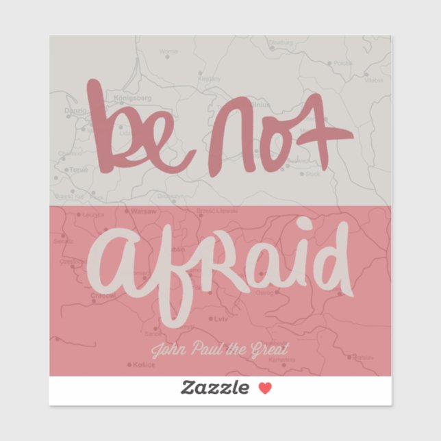 Be not afraid (Sheet)
