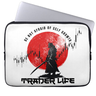 Be not afraid | Trade Motivation | Samurai Laptop Sleeve
