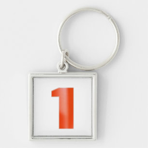 Be NUMBER ONE - Keep right colour image Key Ring
