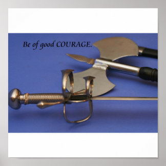 "Be of Good Courage" Poster