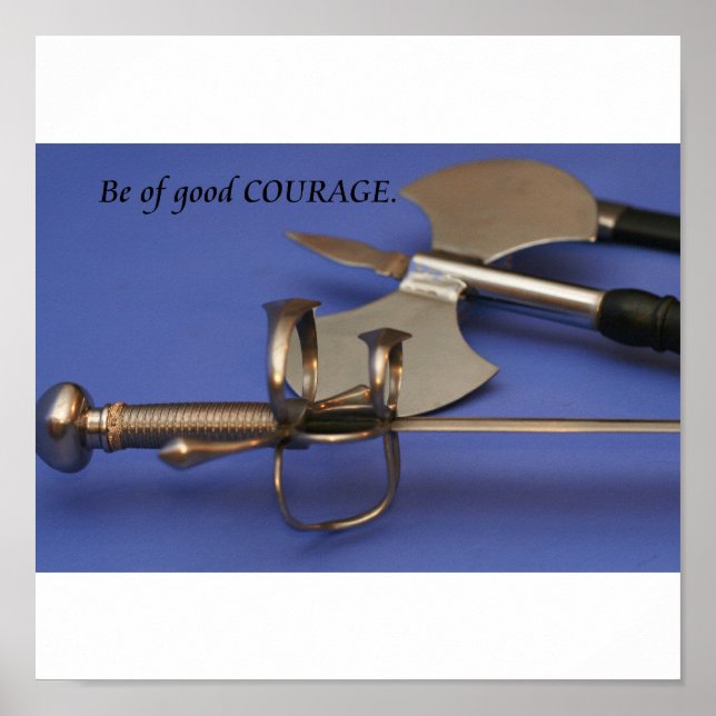 "Be of Good Courage" Poster (Front)