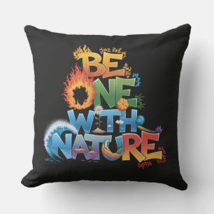 Be One With Nature  – Elemental Eco-Friendly  Cushion