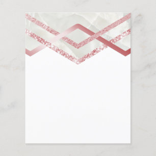 Be Organised ROSEGOLD Glitter Grey Marble Flyer