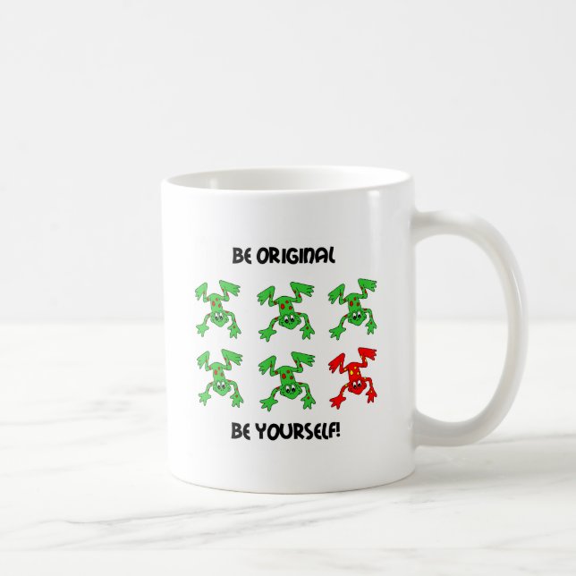 Be original frog coffee mug (Right)