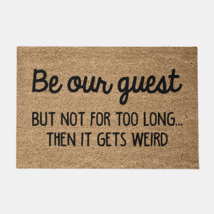 Be Our Guest Doormat